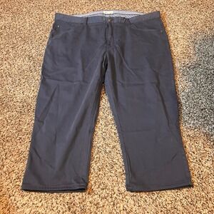 Peter Millar Mens 40‎ Gray Cropped Pants Golf Casual Chino